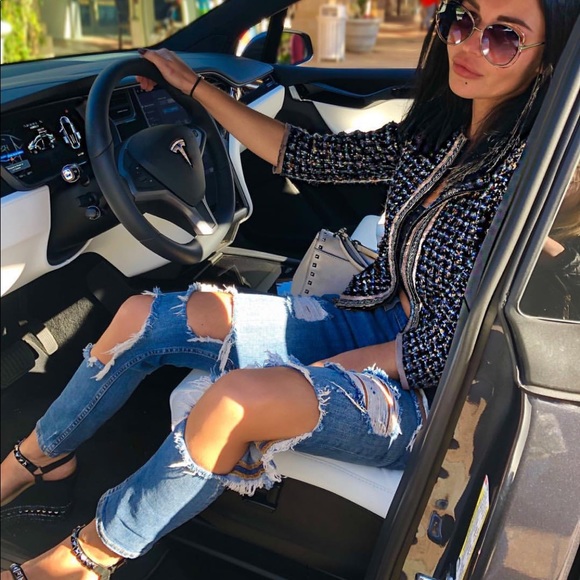 Zara distressed jeans - Picture 2 of 5